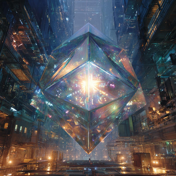 6th Album Prismatic Overdrive Prismatic Overdrive album cover by The Vibe Barista