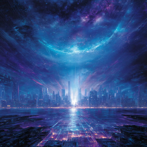 2nd Album Quantum Horizon Quantum Horizon album cover by The Vibe Barista