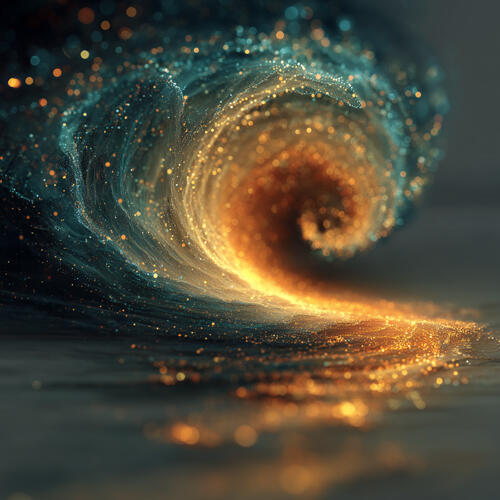 4th Album Kinetic Dimensions Kinetic Dimensions album cover by The Vibe Barista